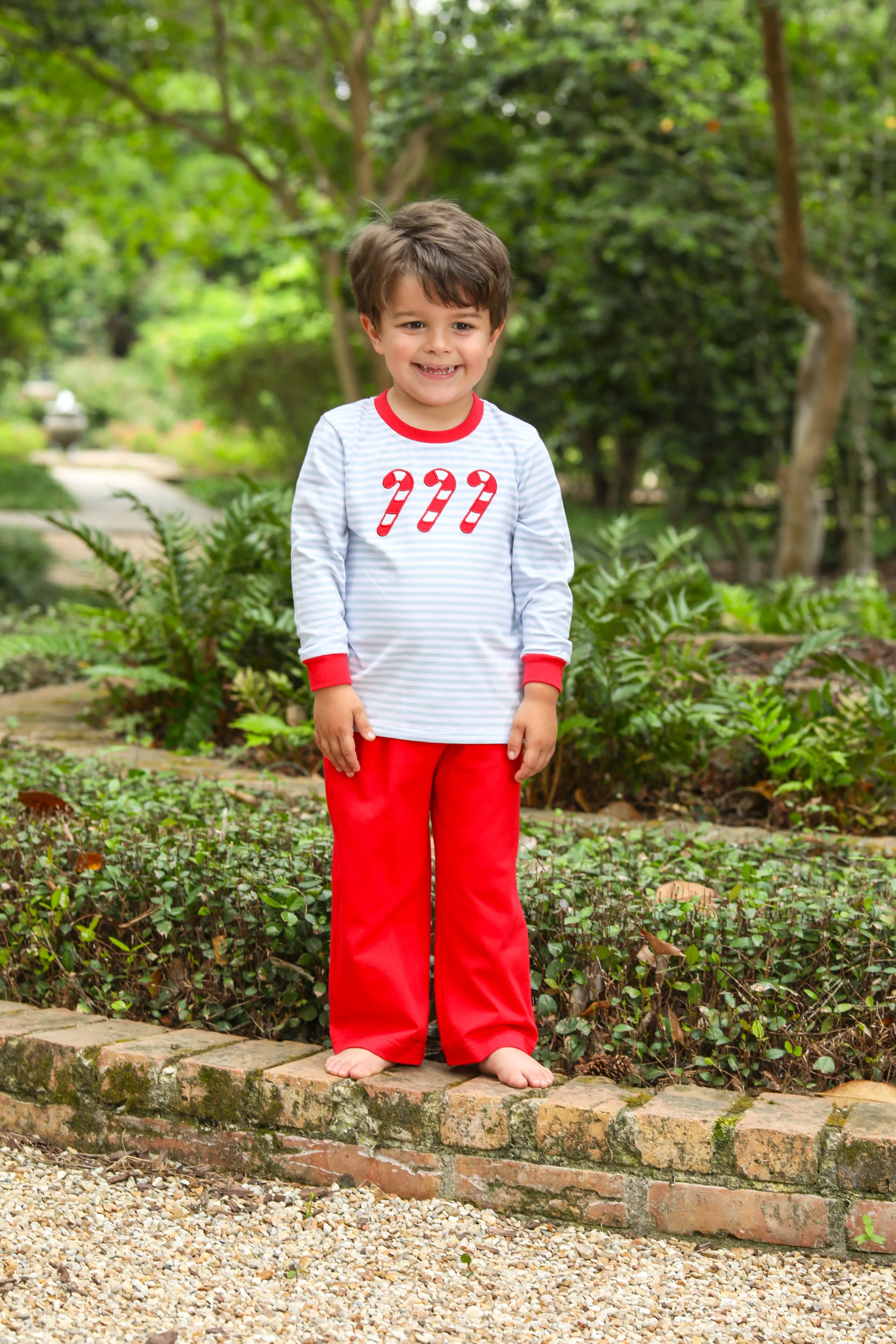 Candy Cane Pants Set