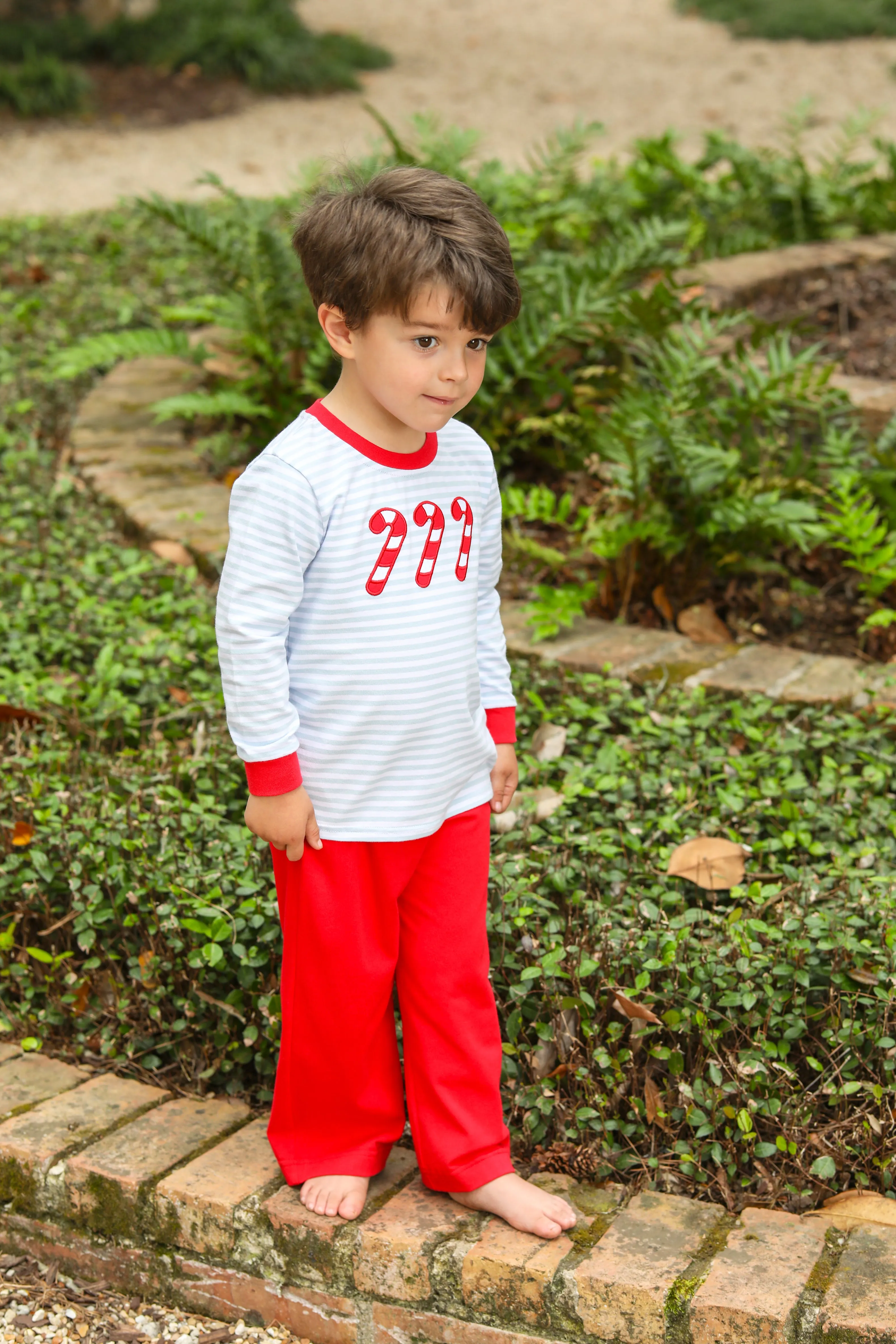 Candy Cane Pants Set