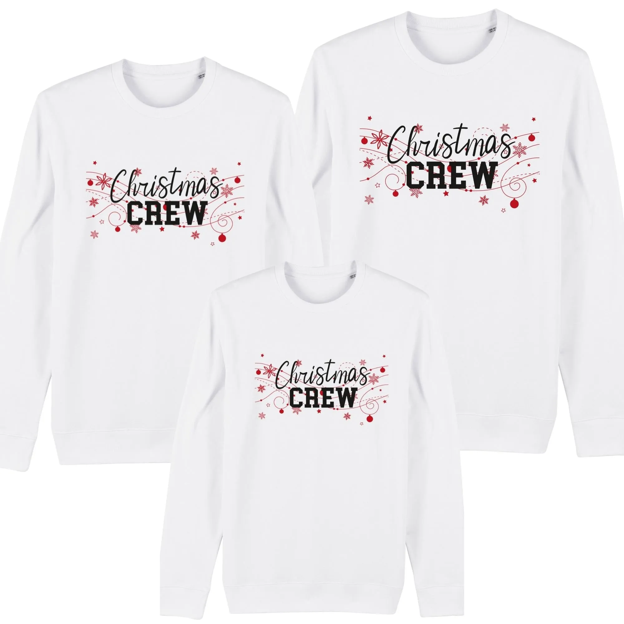 Christmas Crew Family Matching Sweatshirts