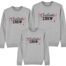 Christmas Crew Family Matching Sweatshirts