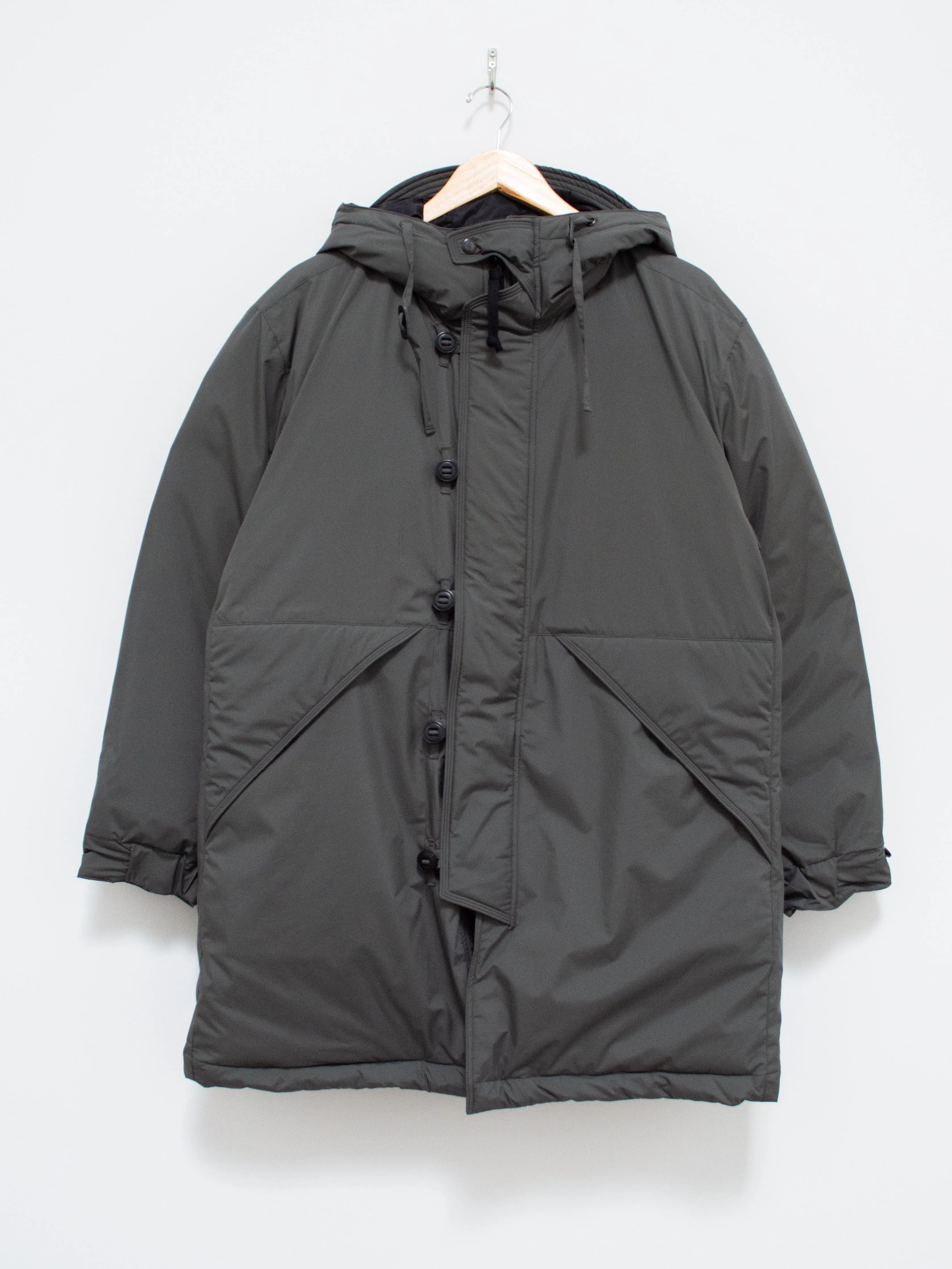 Cold Weather Down Parka - Olive Gray