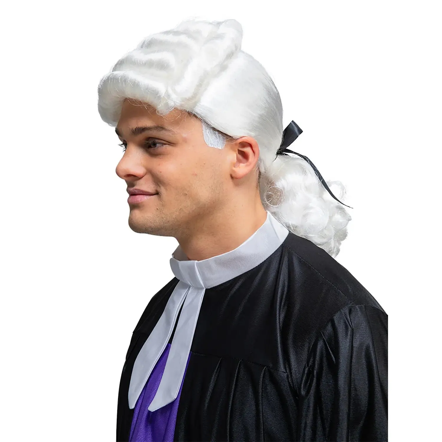 Court Judge Washington Wig Lawyer Colonial History Fancy Dress