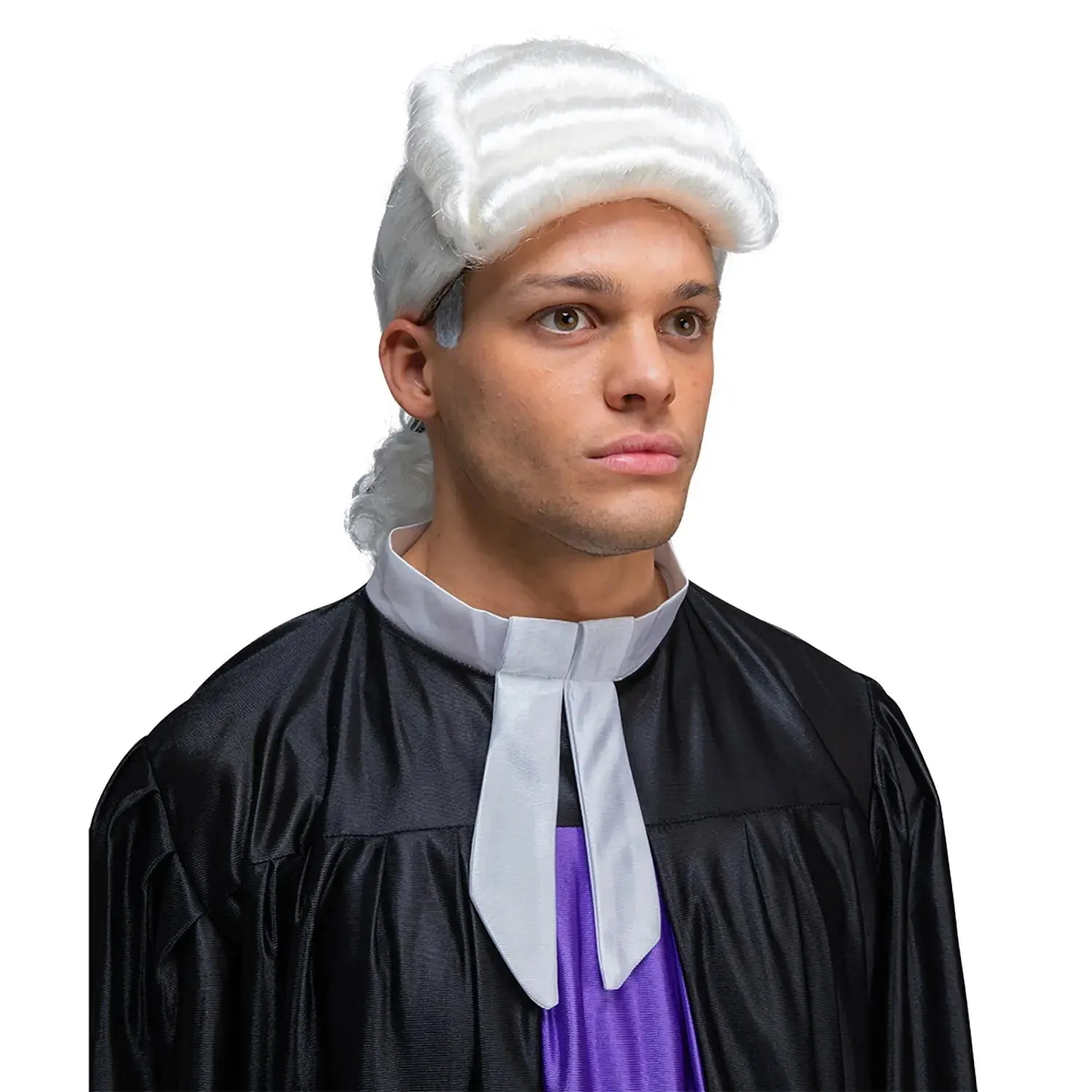 Court Judge Washington Wig Lawyer Colonial History Fancy Dress