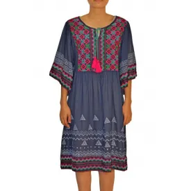 Dolma Mexican Embroidery Dress