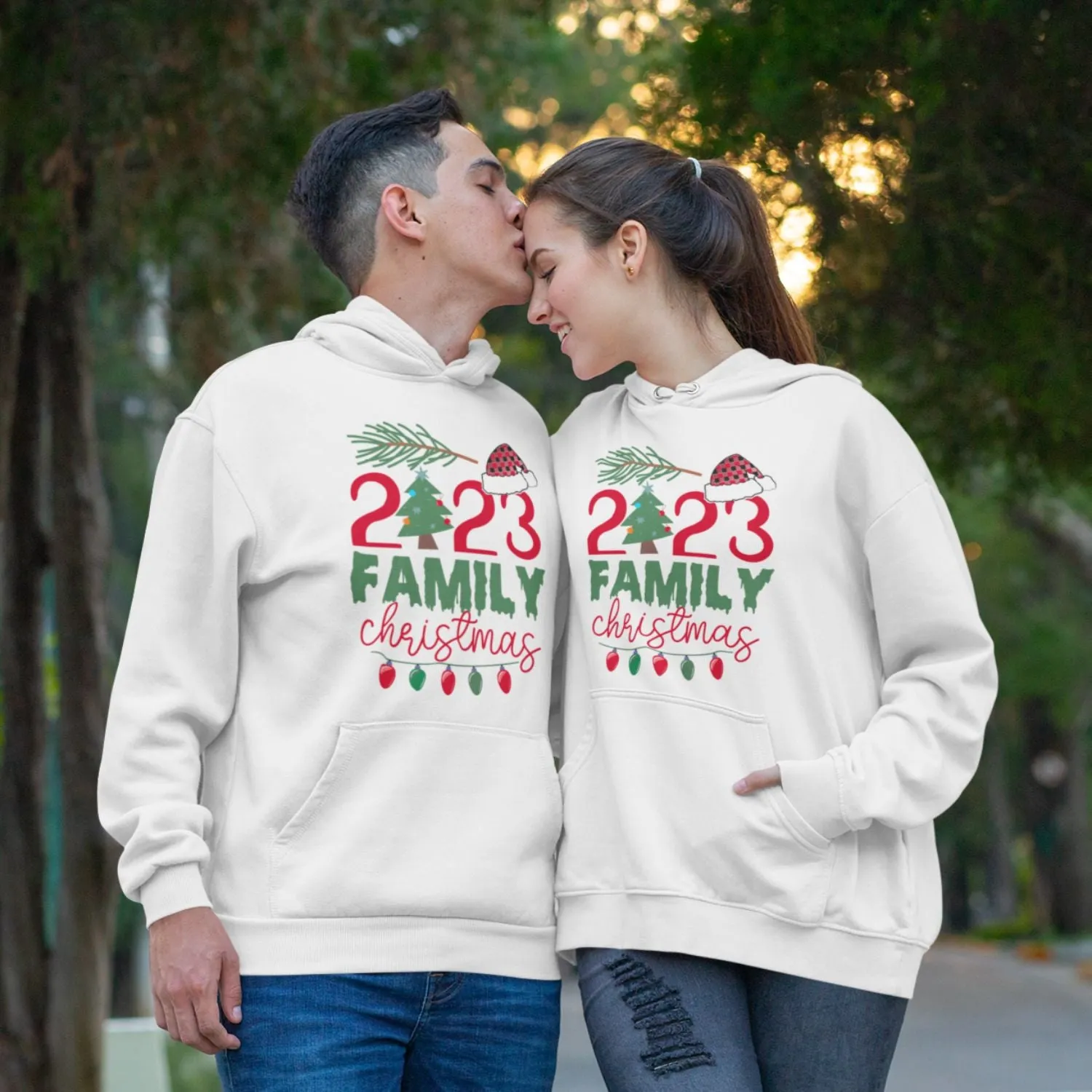 Family Christmas 2023 Santa Design Matching Set - Perfect Holiday Party Attire and Gifts