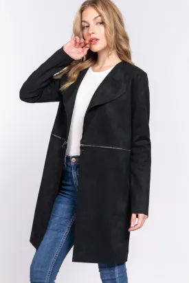 Faux Suede Jackets - 2 Colors! - FINAL SALE