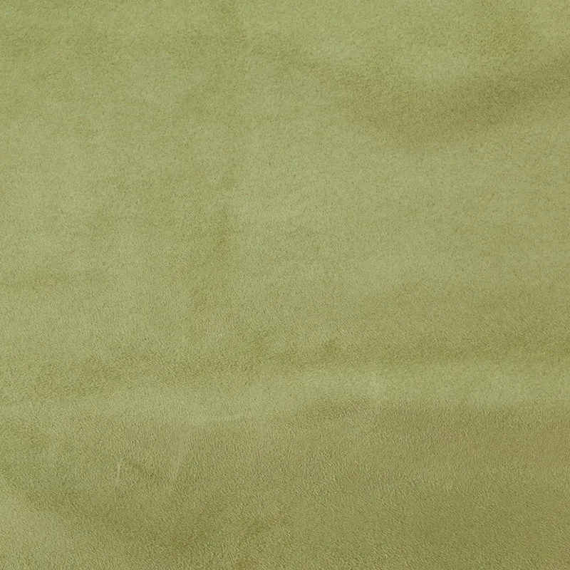 Furnishing Faux Suede - Pea Green