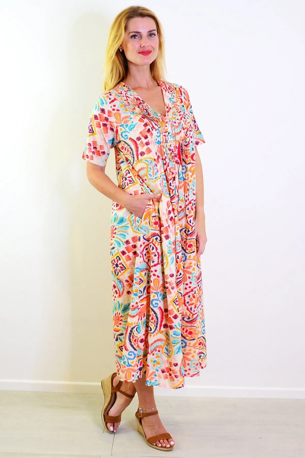 Giza Bohemian Tunic Dress