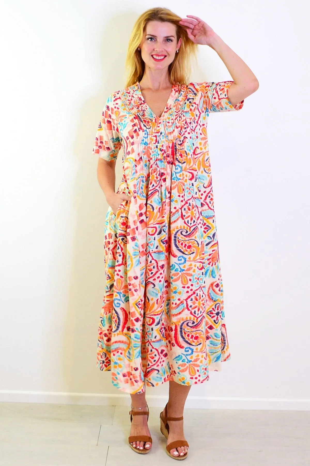 Giza Bohemian Tunic Dress