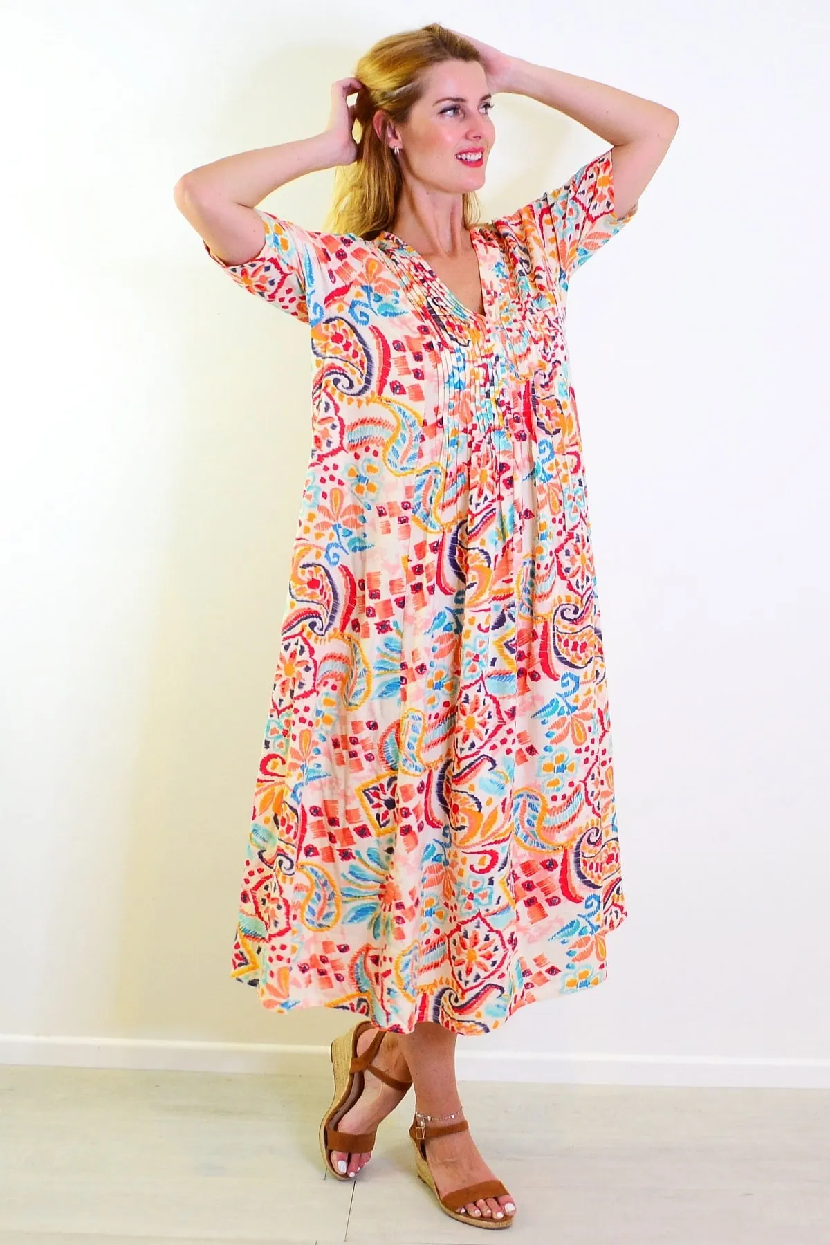 Giza Bohemian Tunic Dress