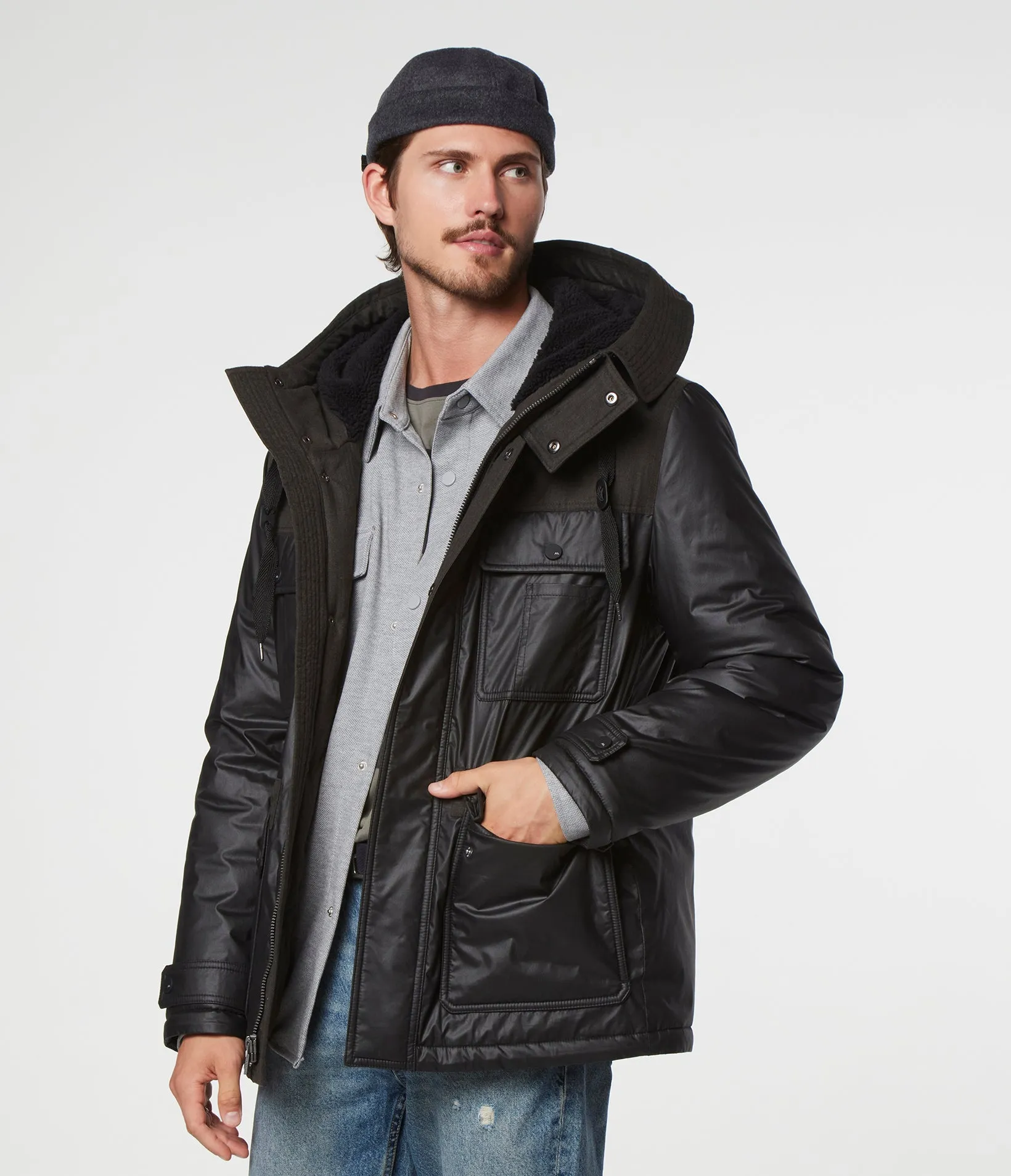 Harrigan Parka With Sherpa Hood