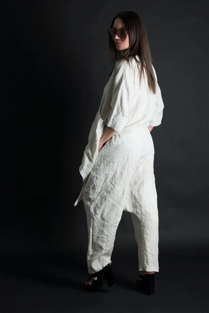 Linen Harem Loose Pants ALEXA