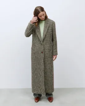 LONG VICHY COAT