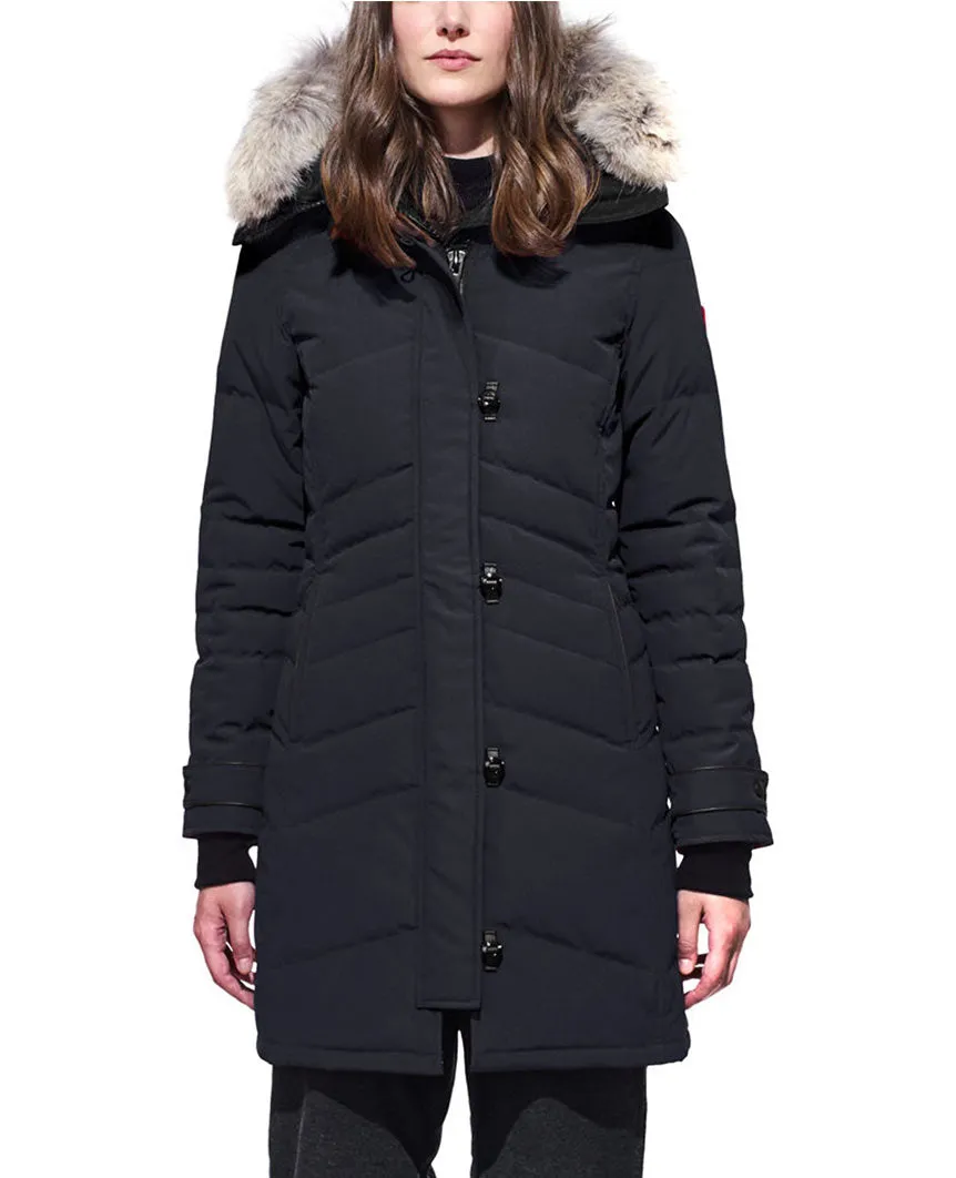 Lorette Parka Navy Womens