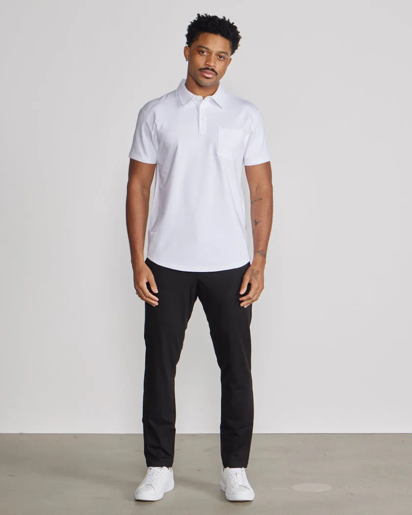 LUX Short Sleeve Pocket Polo