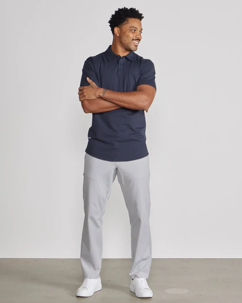 LUX Short Sleeve Pocket Polo