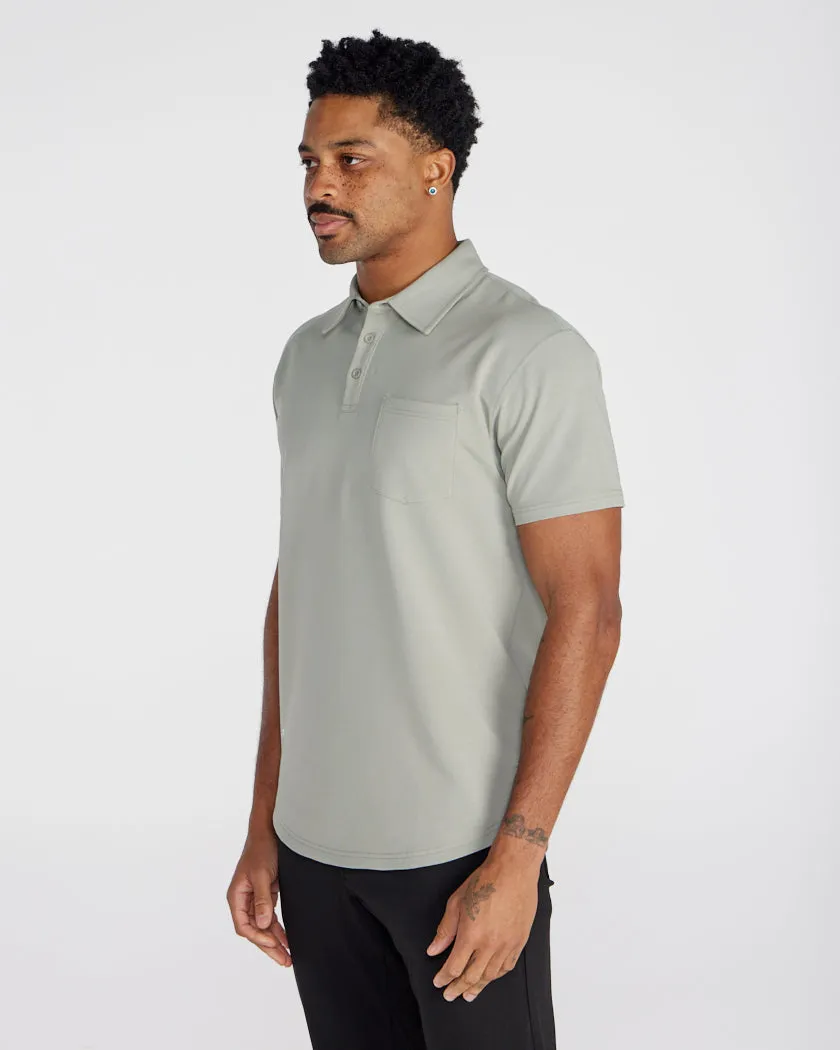 LUX Short Sleeve Pocket Polo