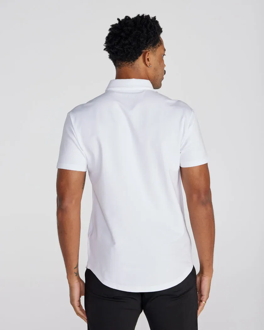 LUX Short Sleeve Pocket Polo