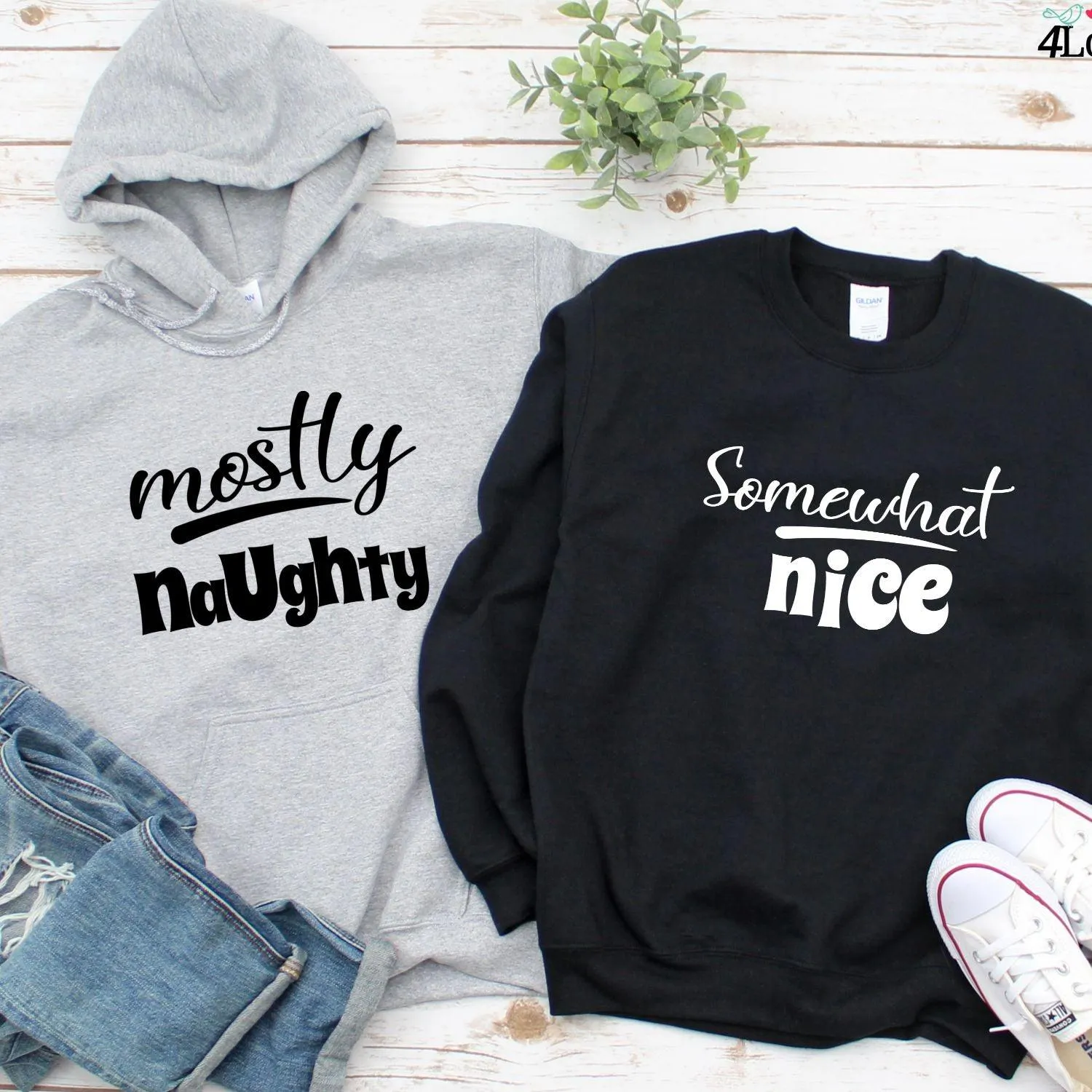 Matching Christmas Outfits For Couples: Mostly Naughty & Somewhat Nice!