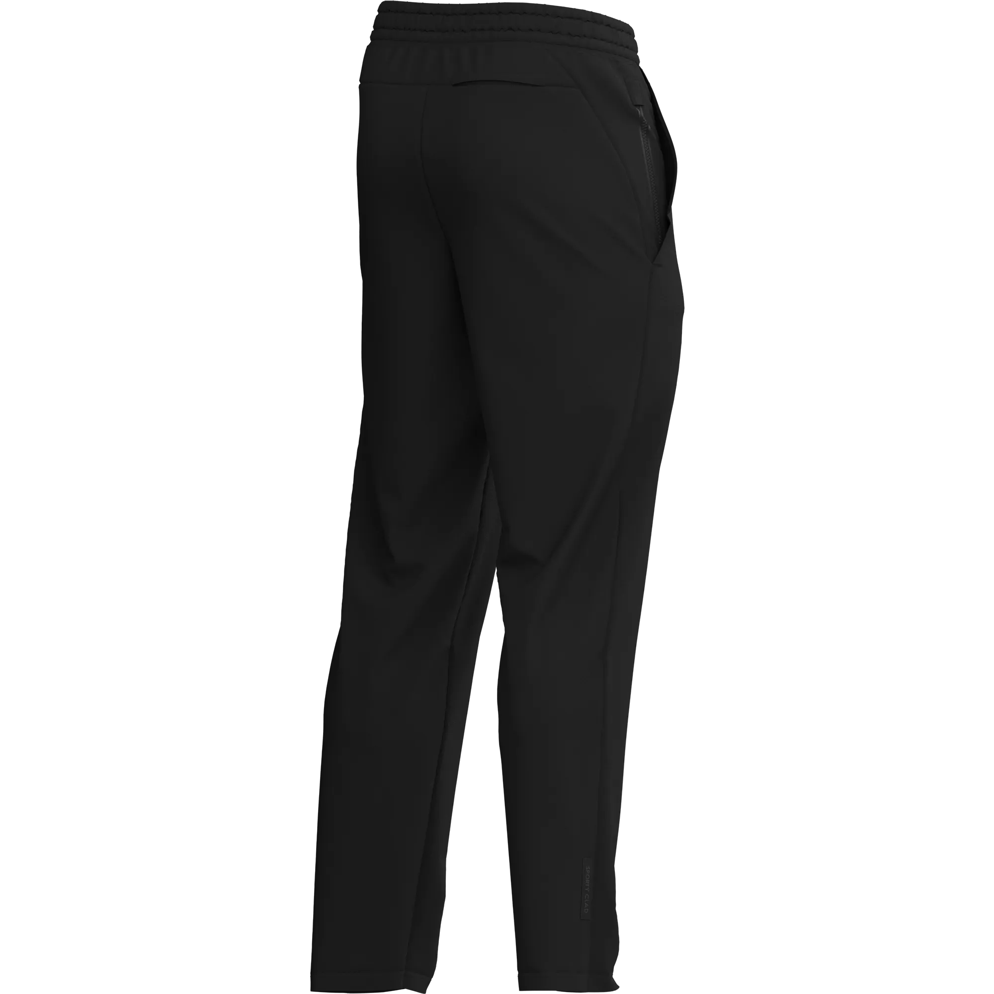 Men's Black Poly Fleece Thermal Tracksuit Bottoms