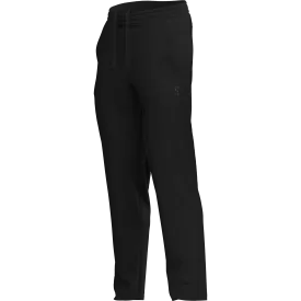 Men's Black Poly Fleece Thermal Tracksuit Bottoms