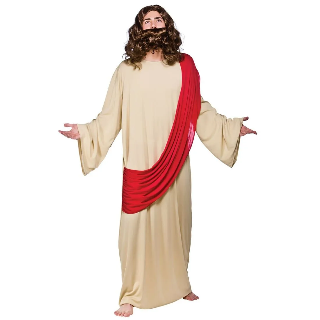 Mens Jesus Christ Fancy Dress Party Halloween Costume