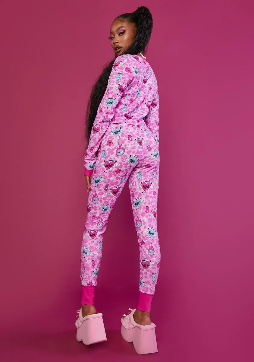 Pajama Party Thermal Joggers