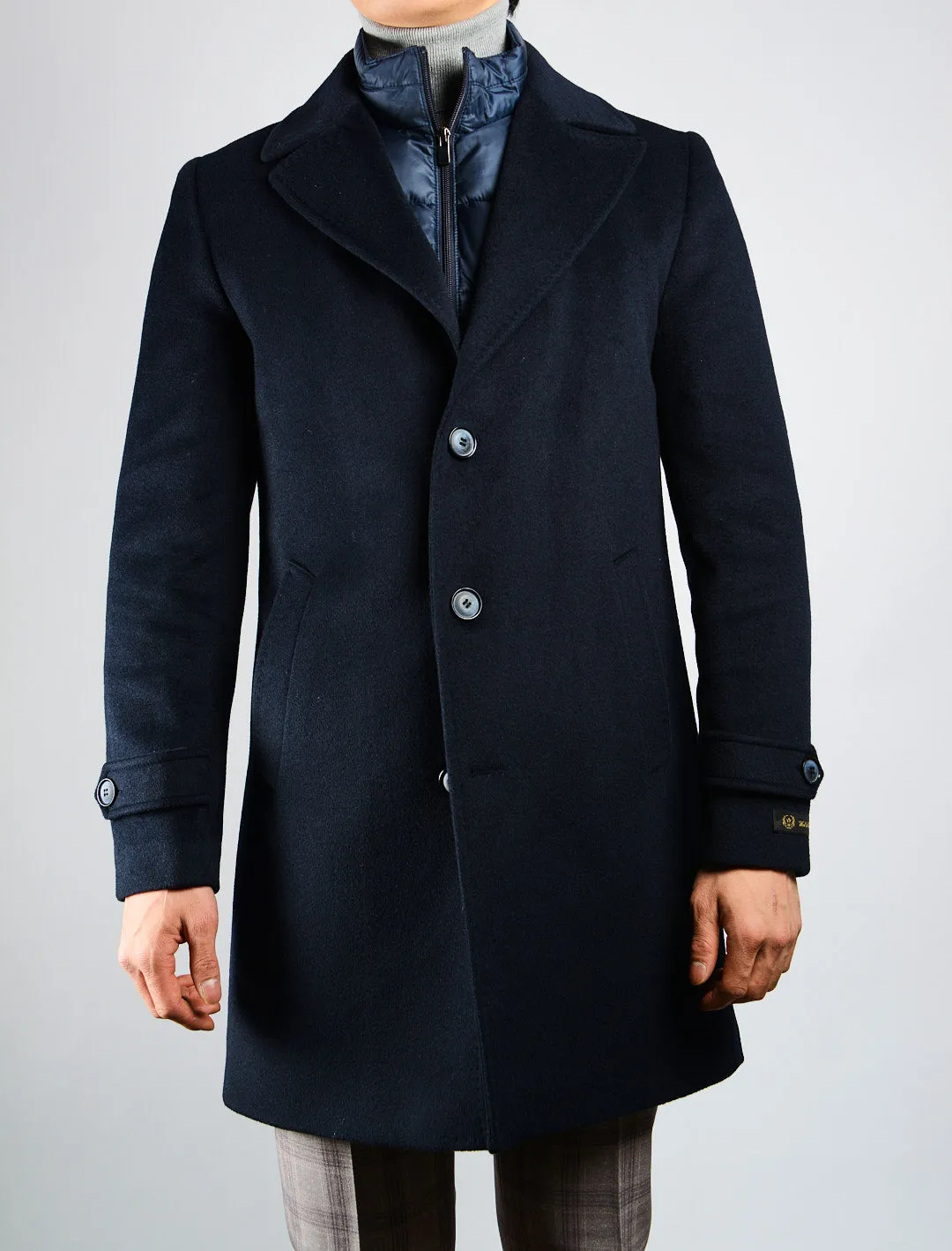 Preston Solid Brushed Coat