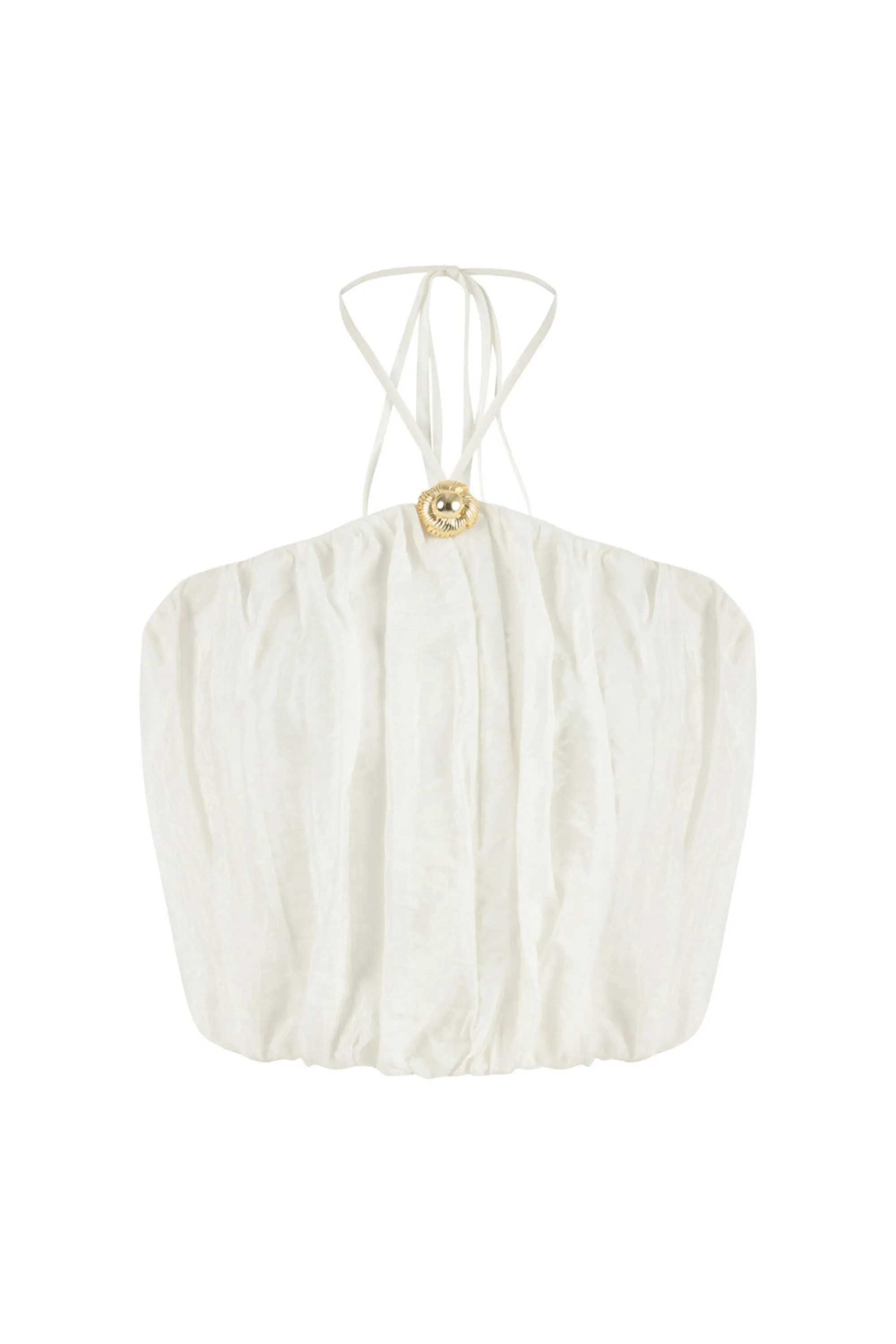 Ruffled Crop Top (Final Sale)