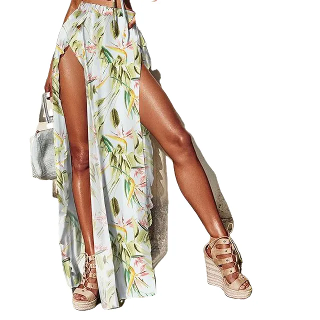 Sexy Ladies' Backless Tunic & Beach Long Dress