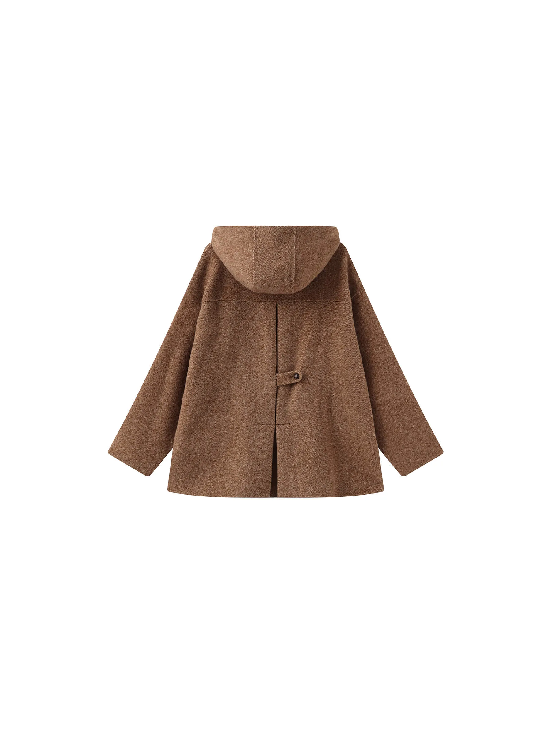 Tailored Coat with Sheep Wool Blend