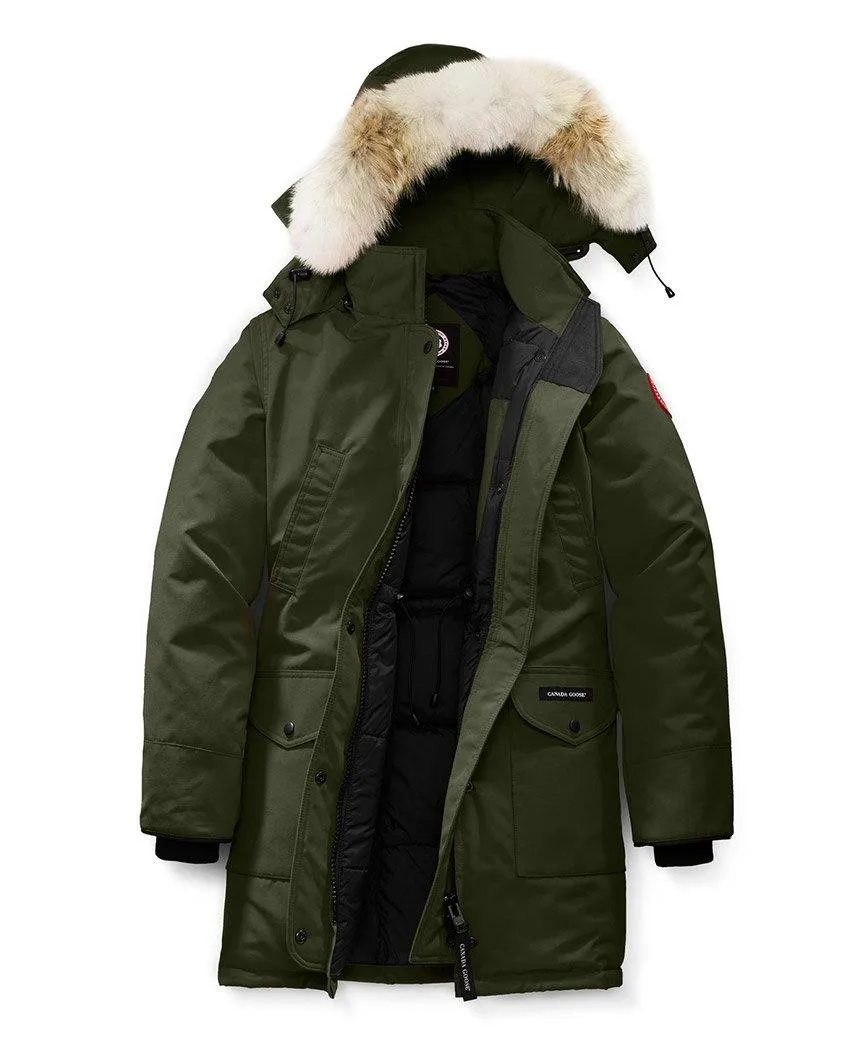 Trillium Parka HD Military Green Womens