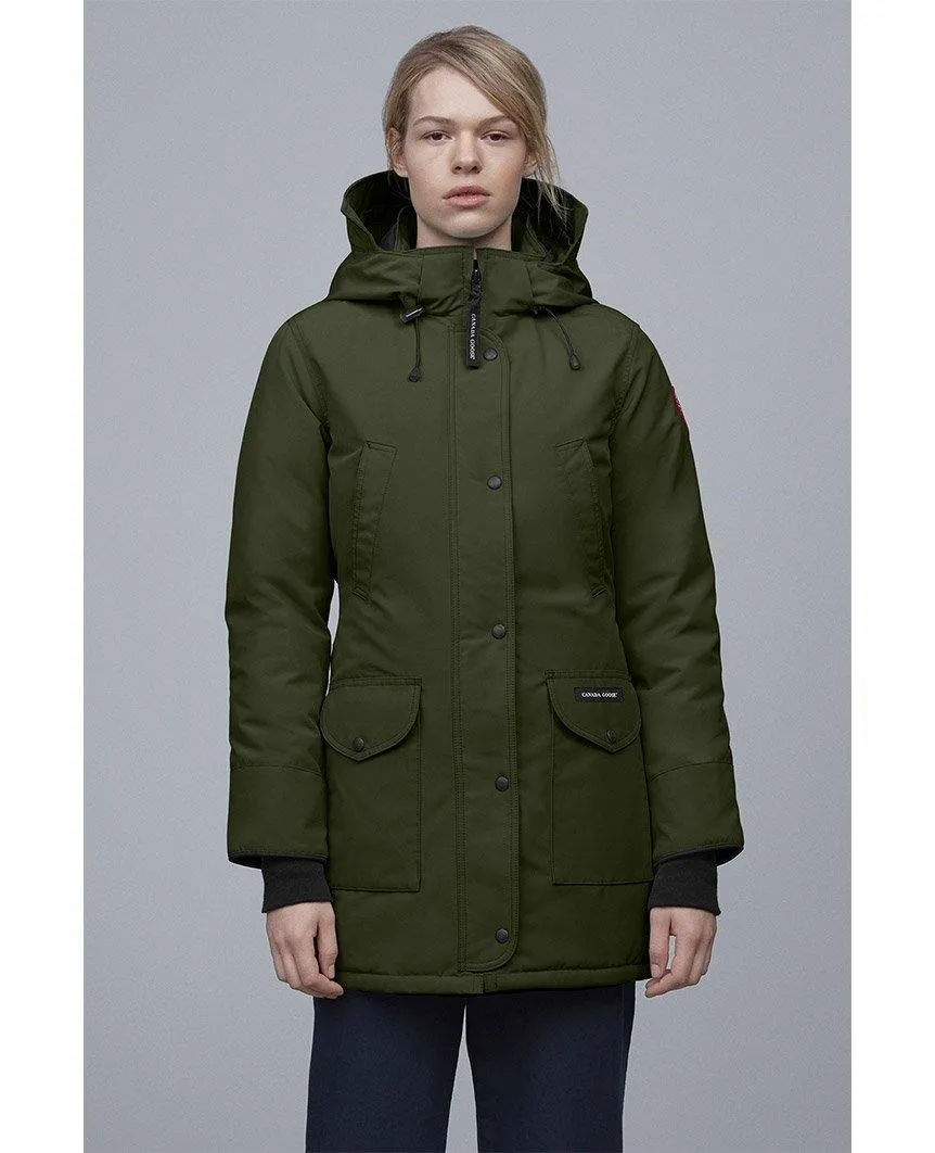 Trillium Parka HD Military Green Womens