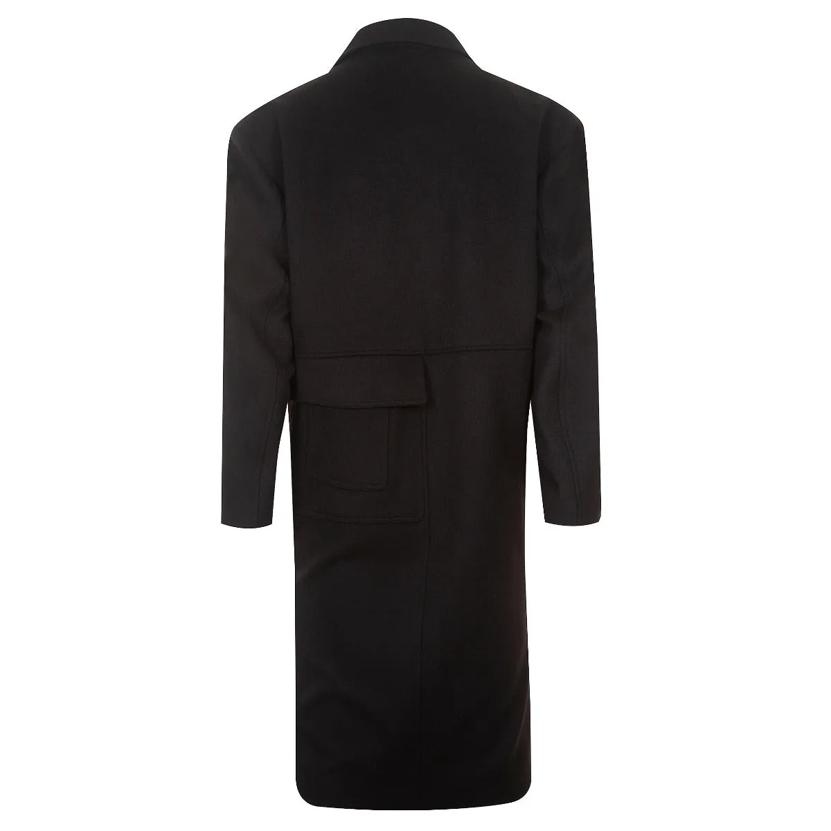 Valentino Single Breasted Rear Pocket Coat